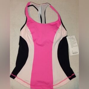 Lululemon Athletica Women's Size 6 Cardio Kick Tank with Lululemon Tote Bag